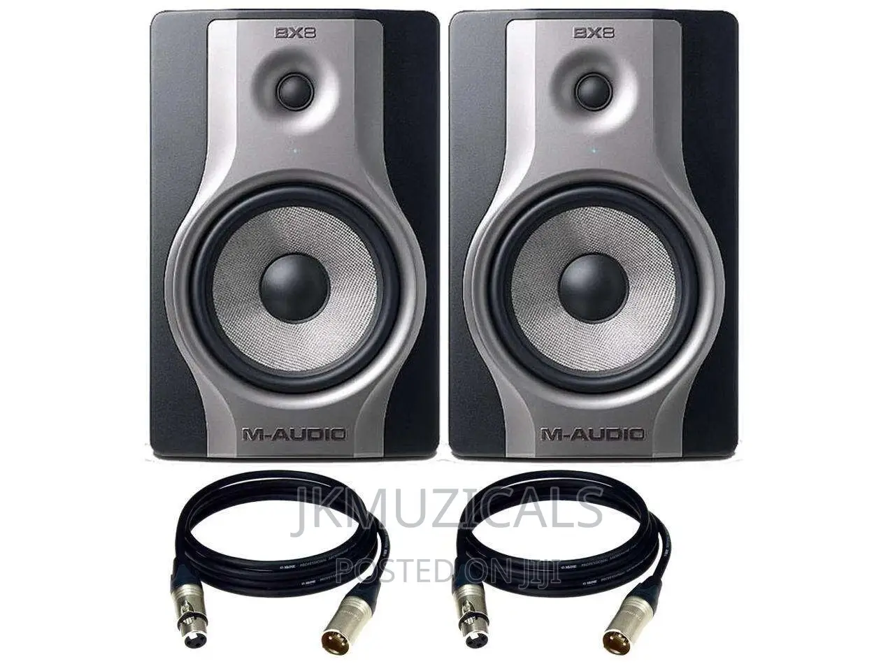 M-Audio Bx8 Carbon Bi-Amplified Studio Monitor Speakers
