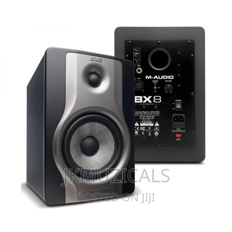 M-Audio Bx8 Carbon Bi-Amplified Studio Monitor Speakers