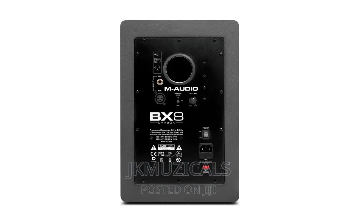 M-Audio Bx8 Carbon Bi-Amplified Studio Monitor Speakers