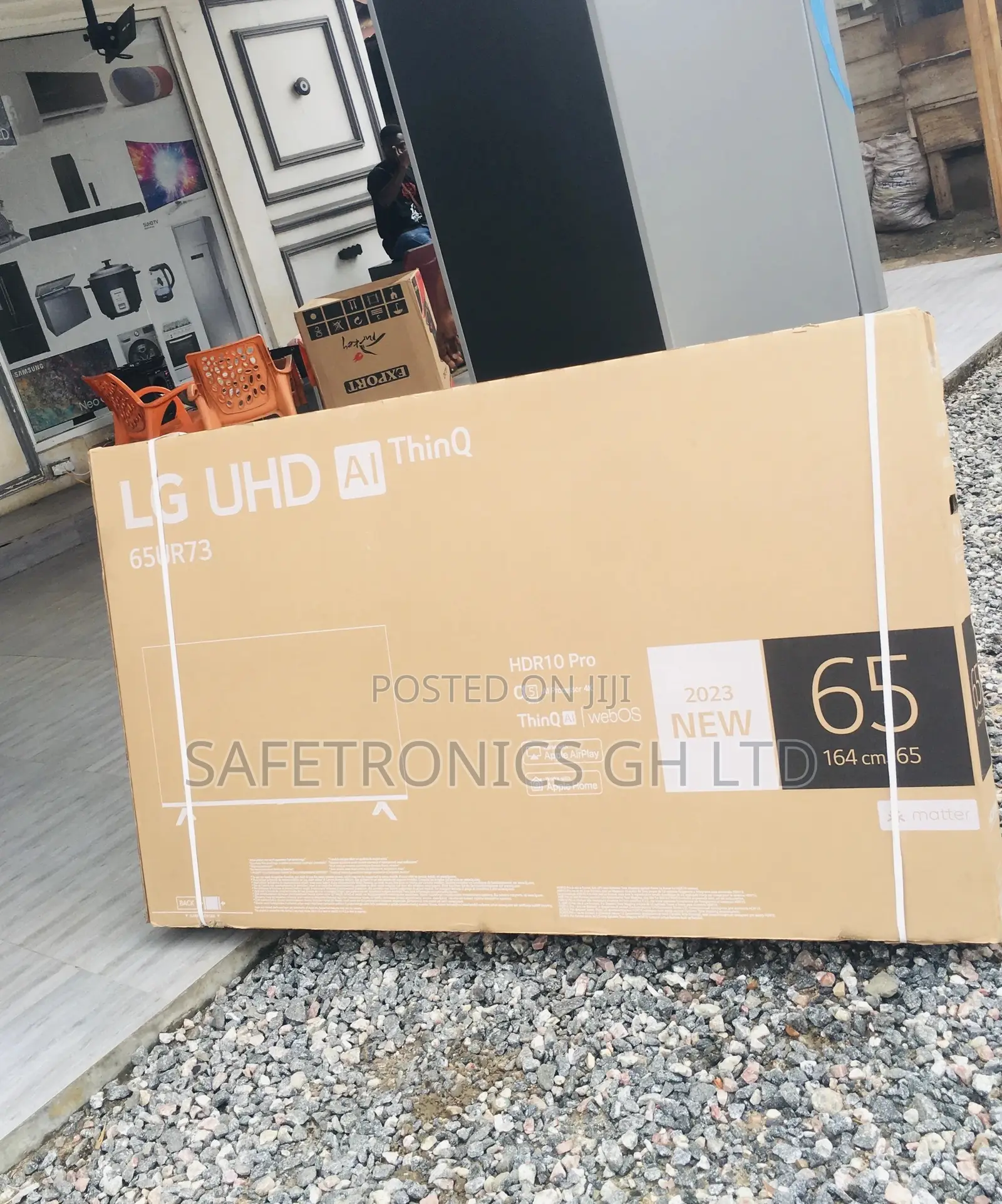 Ur73 Smart Electric 65 Inches Led Glossy Black Lg Tv