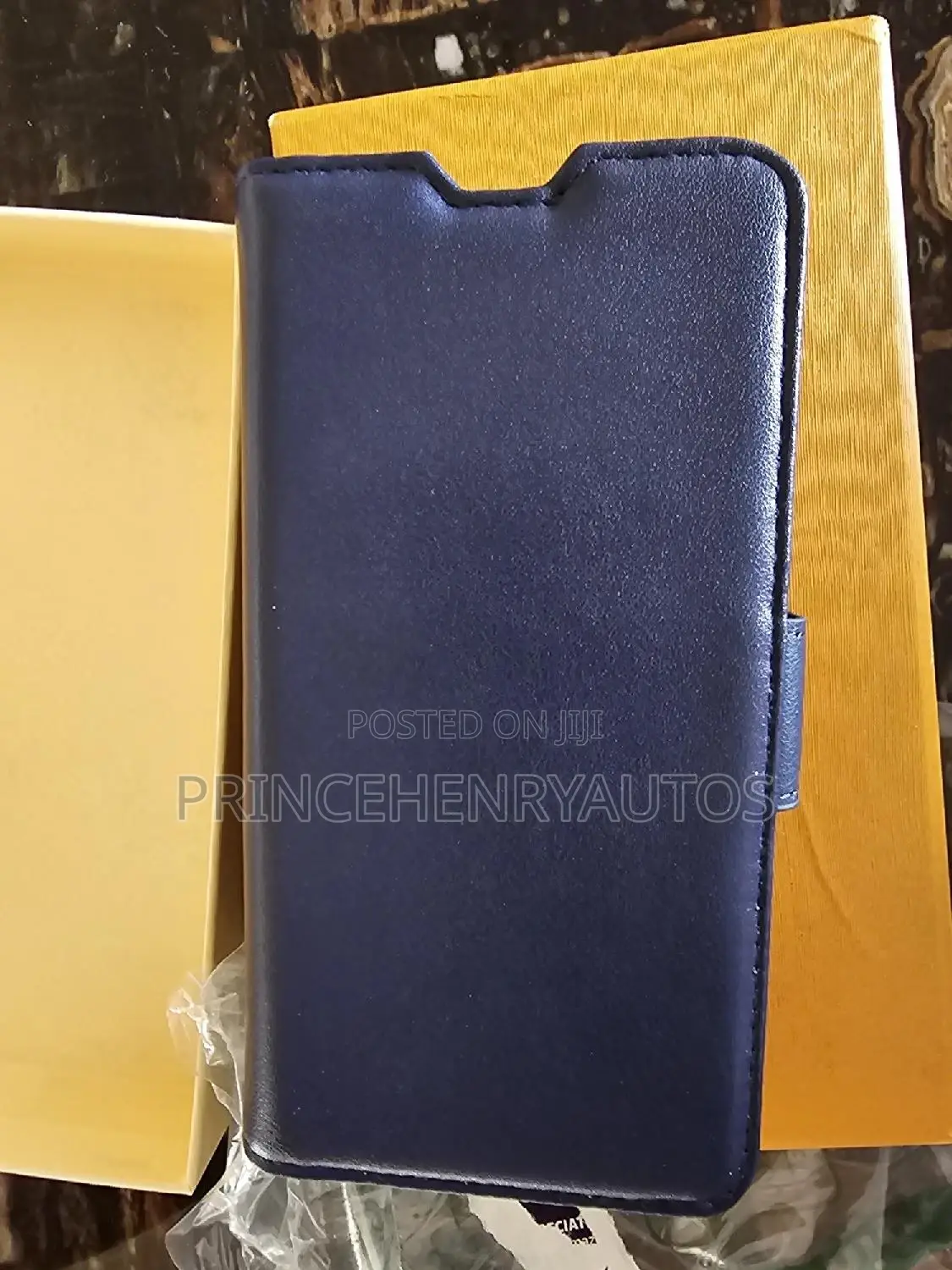 NZN iPhone 14 Pro Wallet Case Genuine Leather
