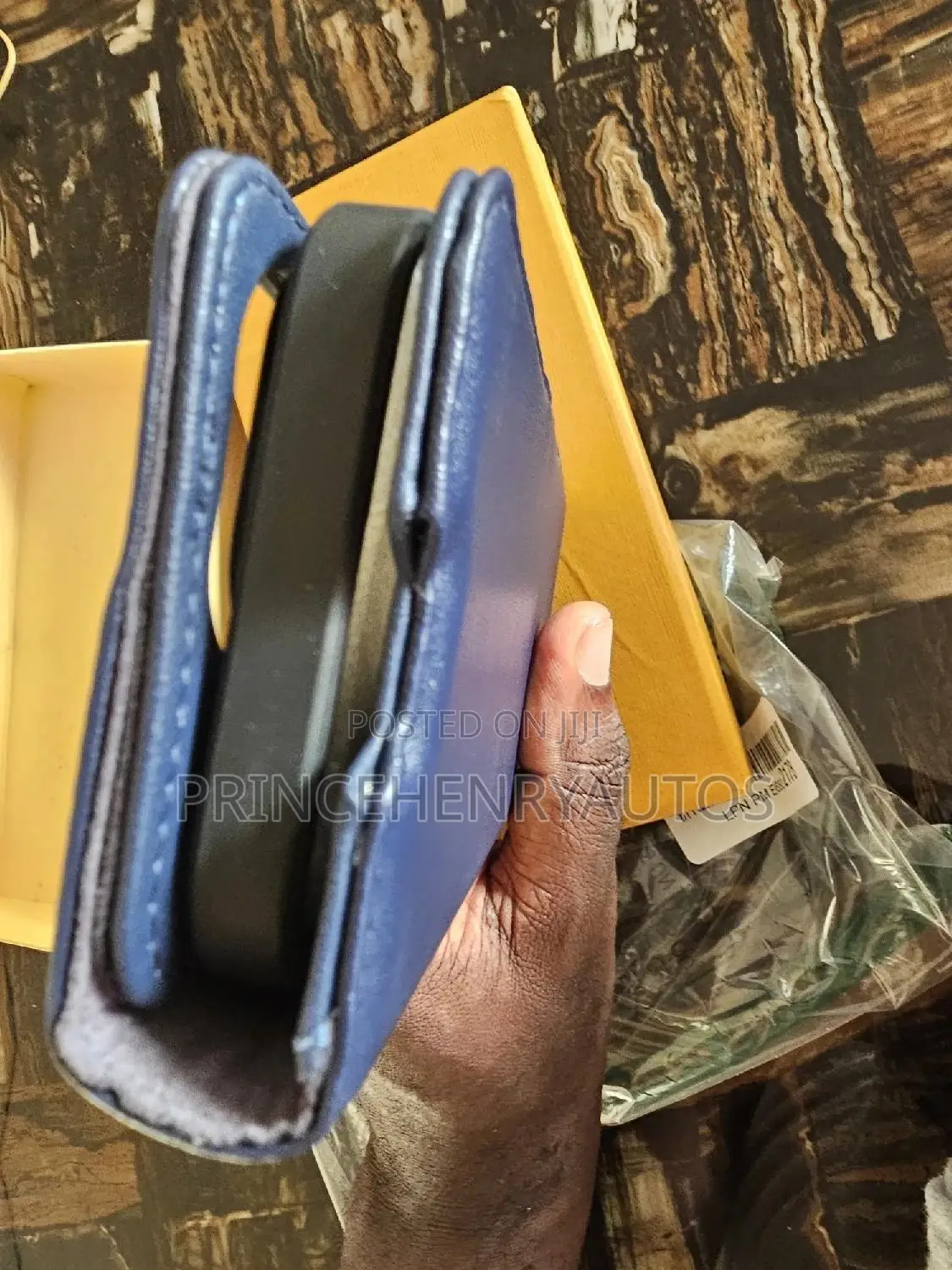NZN iPhone 14 Pro Wallet Case Genuine Leather