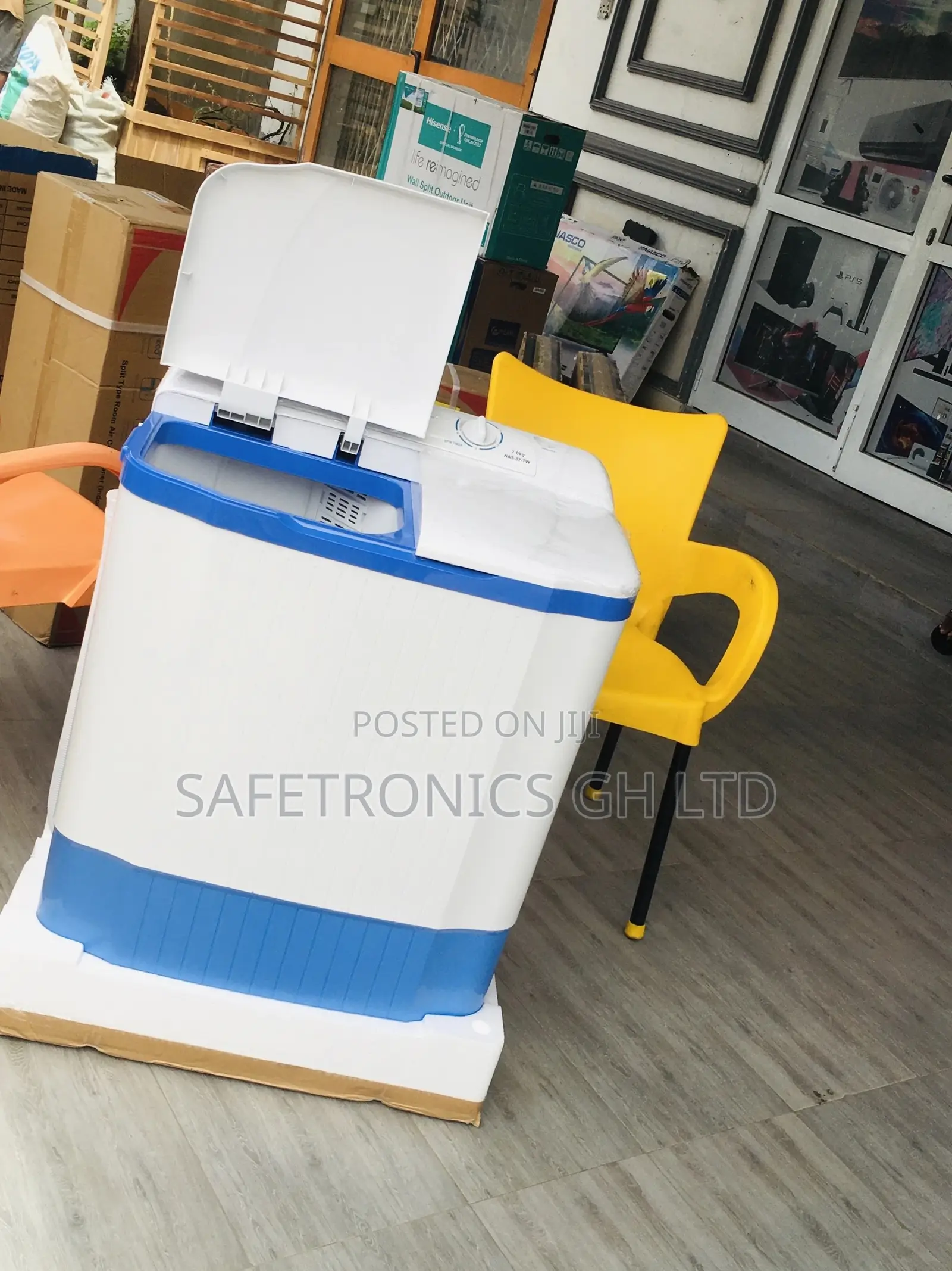 Nasco 7kg Twintub Topload Washingmachine Semiautomatic
