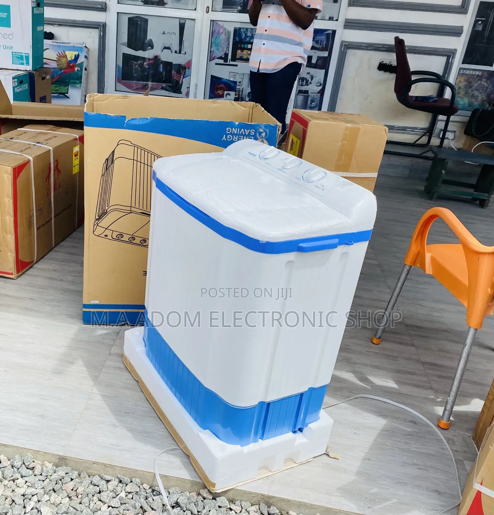Energy Sufficient Nasco 7kg Electric Washing Machine 