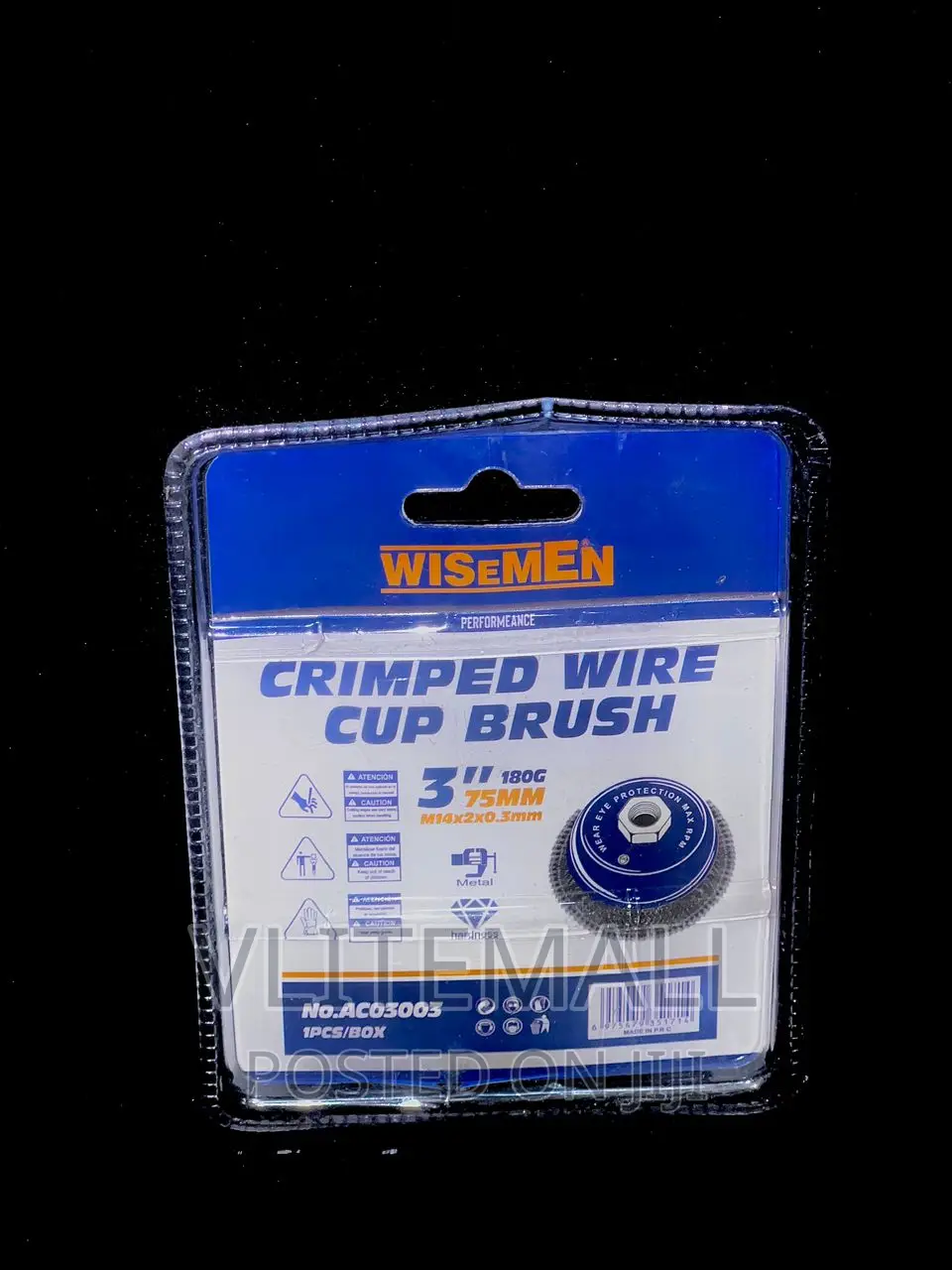 3'' Crimped Wir Cup Brush (AC03003)