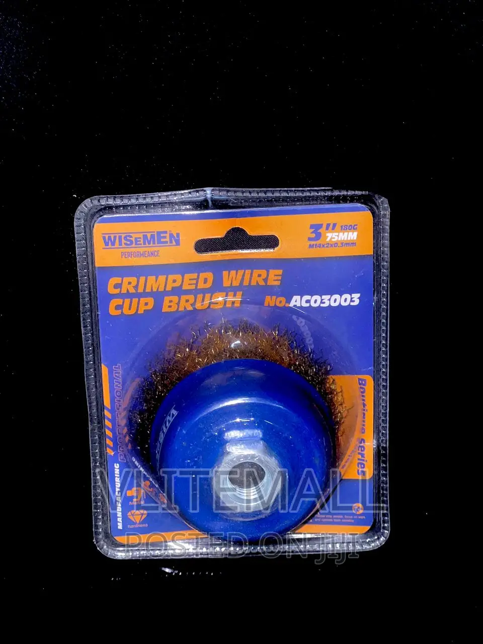 3'' Crimped Wir Cup Brush (AC03003)