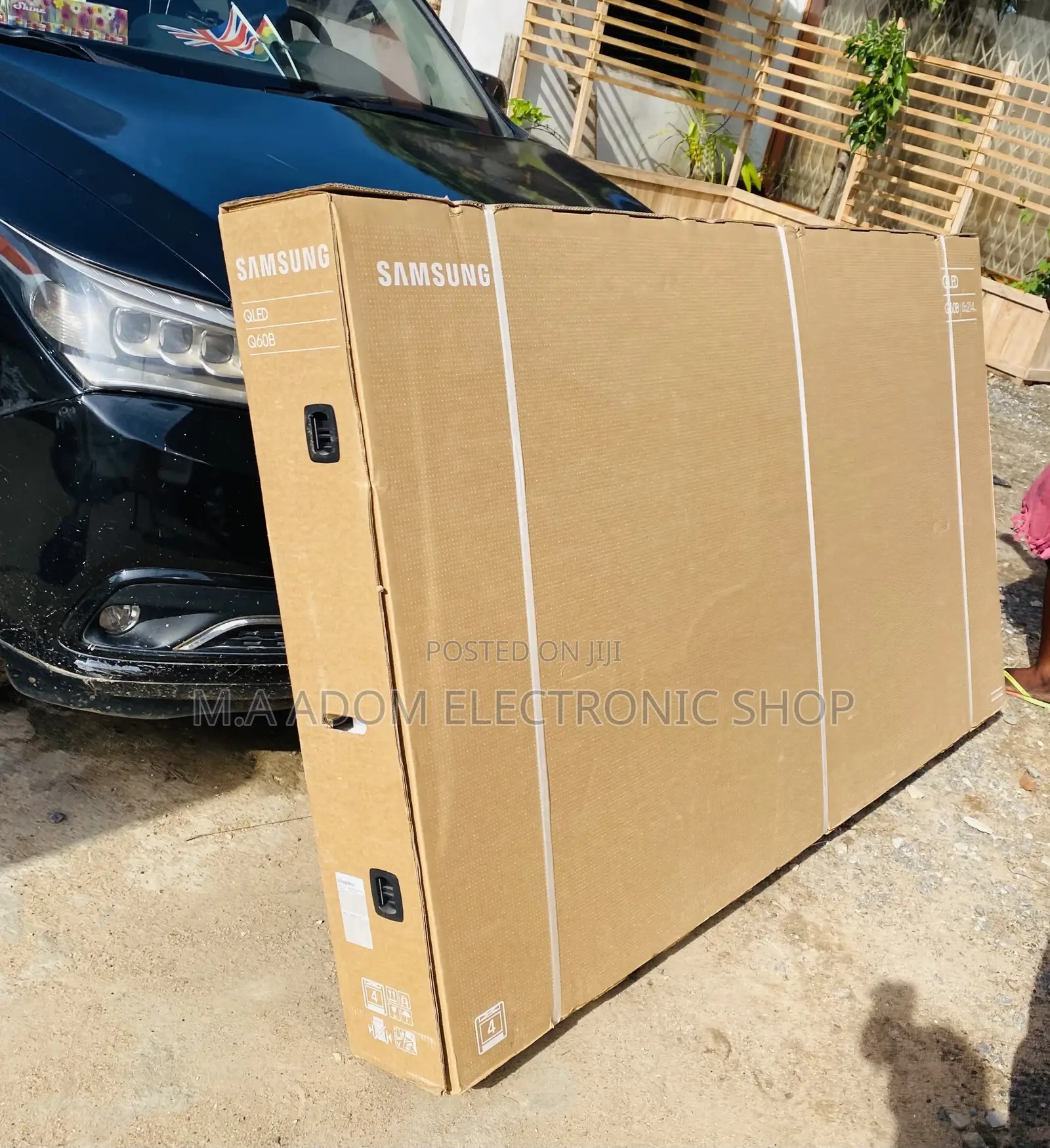Original Samsung 85Q60B 85 Inch Qled Smart Tv(Black) 