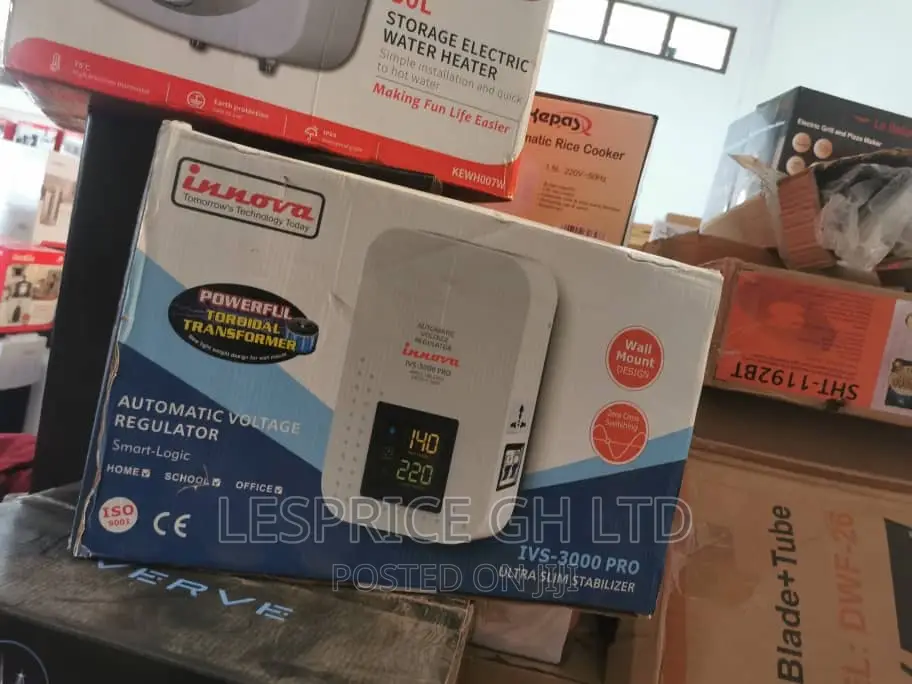 Delron -~ Wall Mounted DWS-5000 Automatic Voltage 5kva