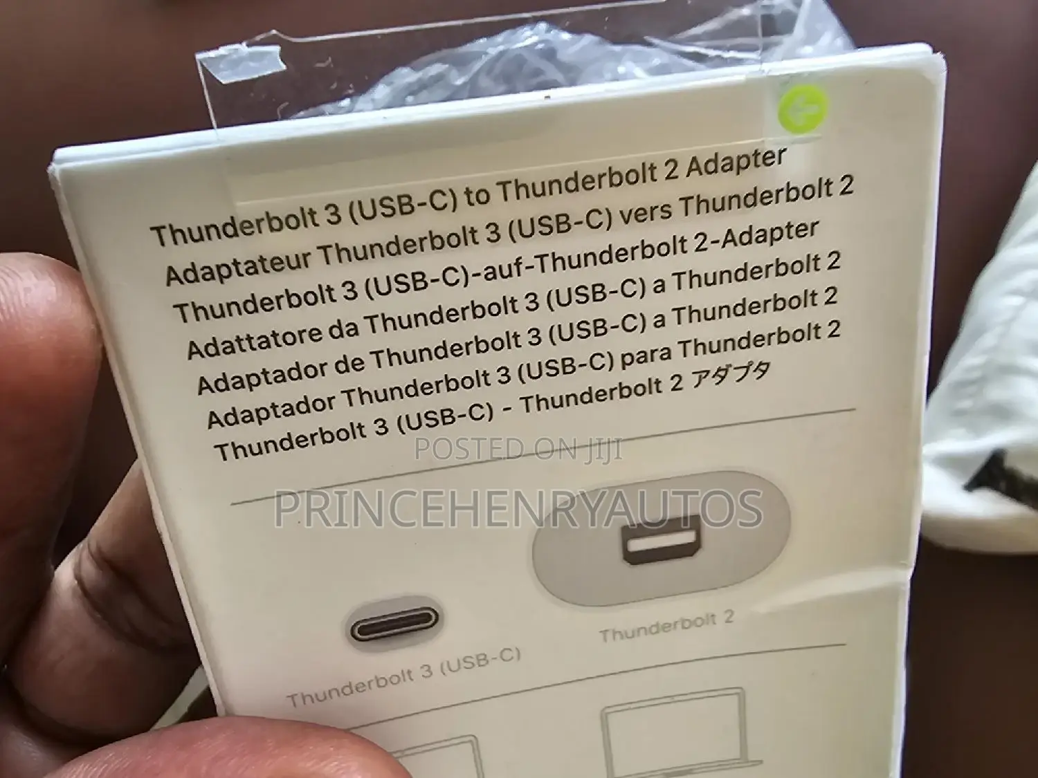 Apple Thunderbolt 3 (USB-C) to Thunderbolt 2 MMEL2AM/A