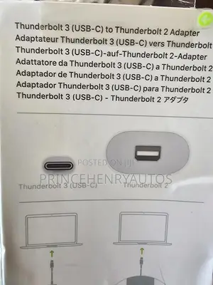Apple Thunderbolt 3 (USB-C) to Thunderbolt 2 MMEL2AM/A