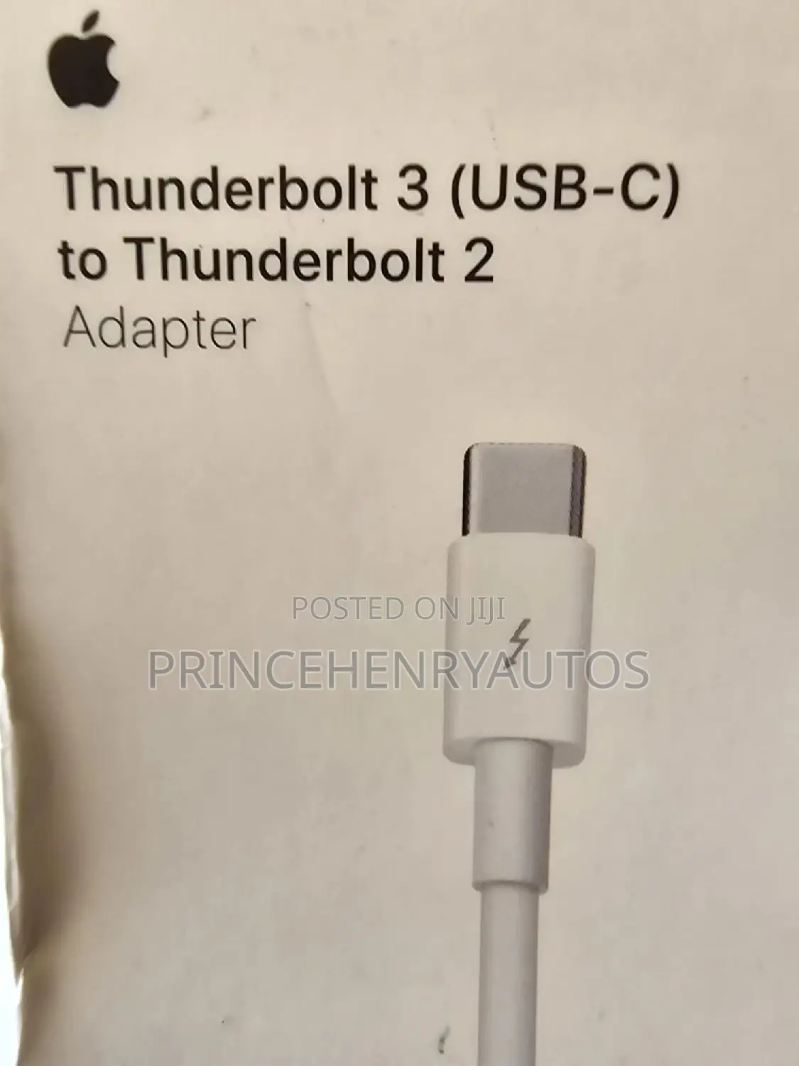 Apple Thunderbolt 3 (USB-C) to Thunderbolt 2 MMEL2AM/A