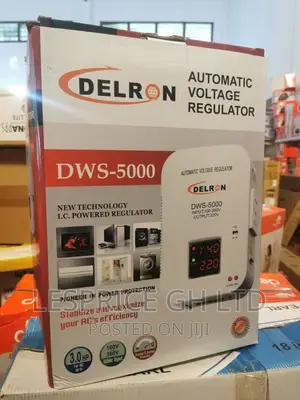 Delron Wall Mounted DWS-5000 Amazing Voltage Regulator 5kva