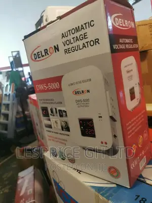 Delron Wall Mounted DWS-5000 Save Voltage Regulator 5kva