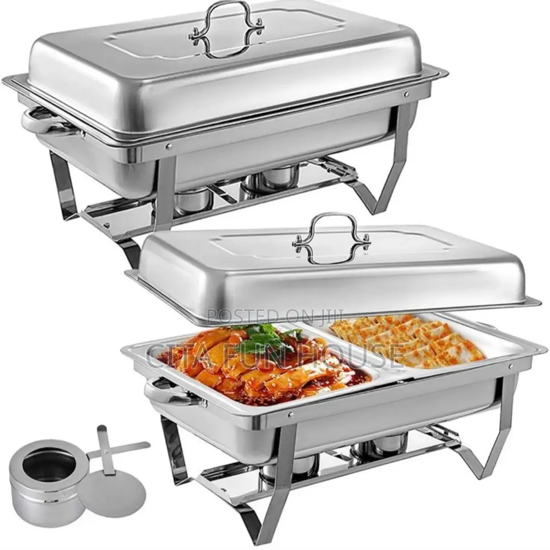 11 Litters 2 In 1 Stainless Steel Chaffing Dish