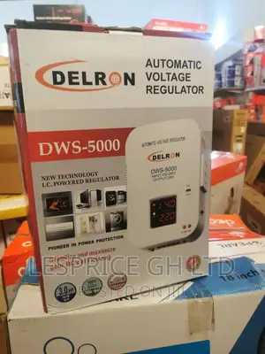 Delron Wall Mounted DWS-5000 Power Voltage Regulator 5kva