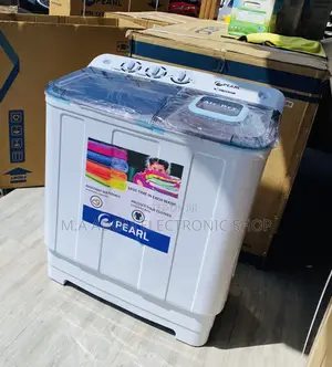 High Quality Pearl 7kg Electric Washing Machine + Spin/Dry.