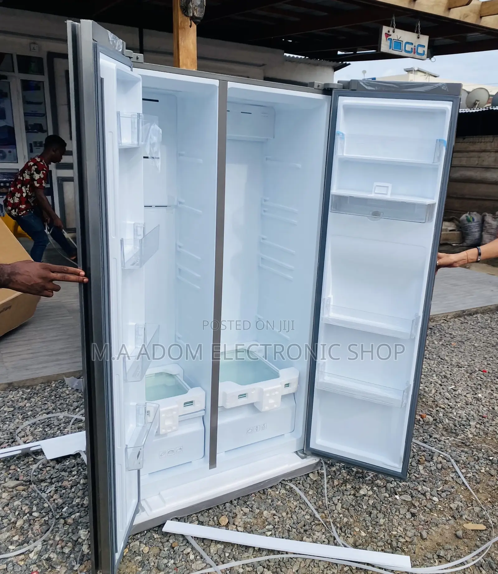 Brand New TCL Side by Side Refrigerator(P520SBN).