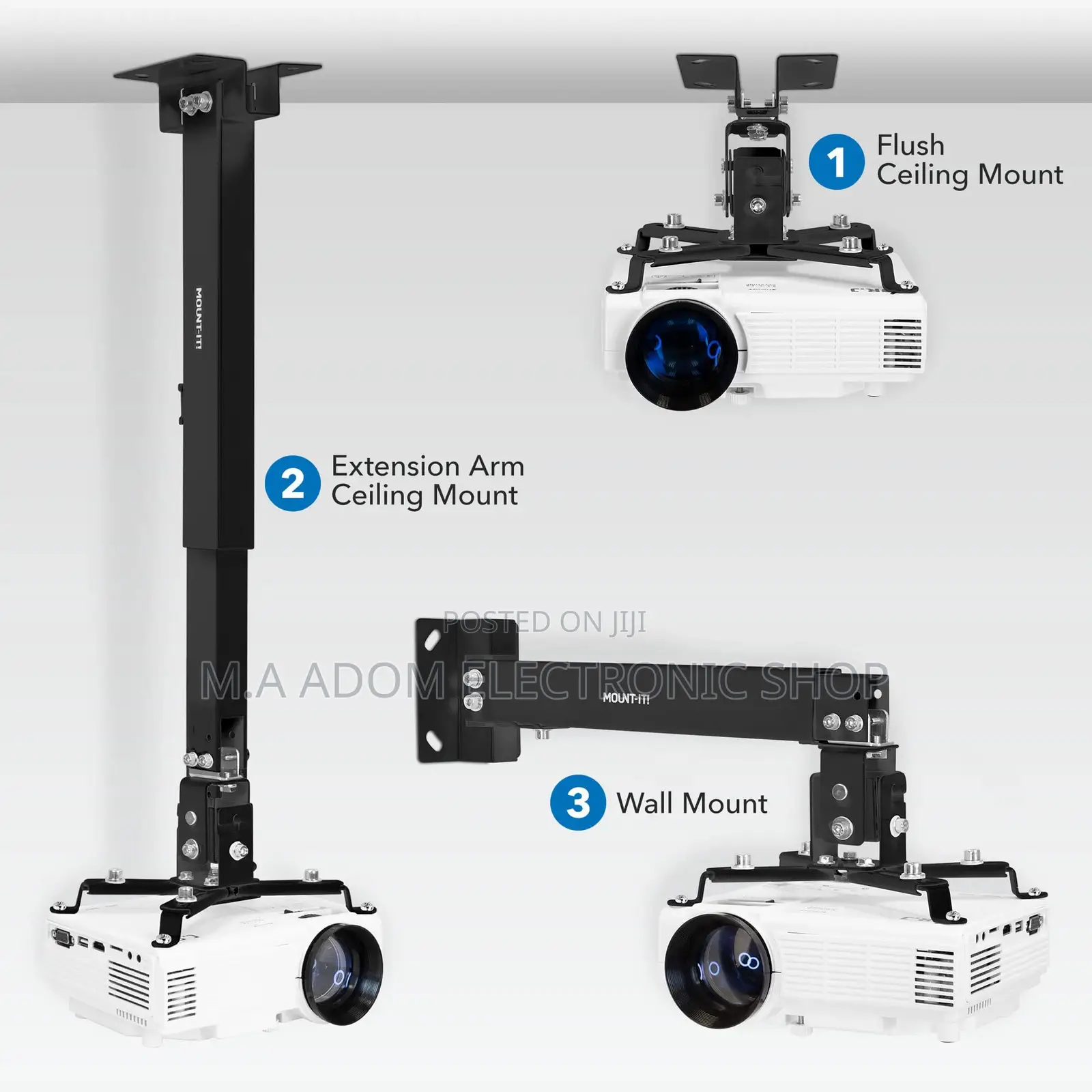 Ceiling or Wall Projector Wall Mount