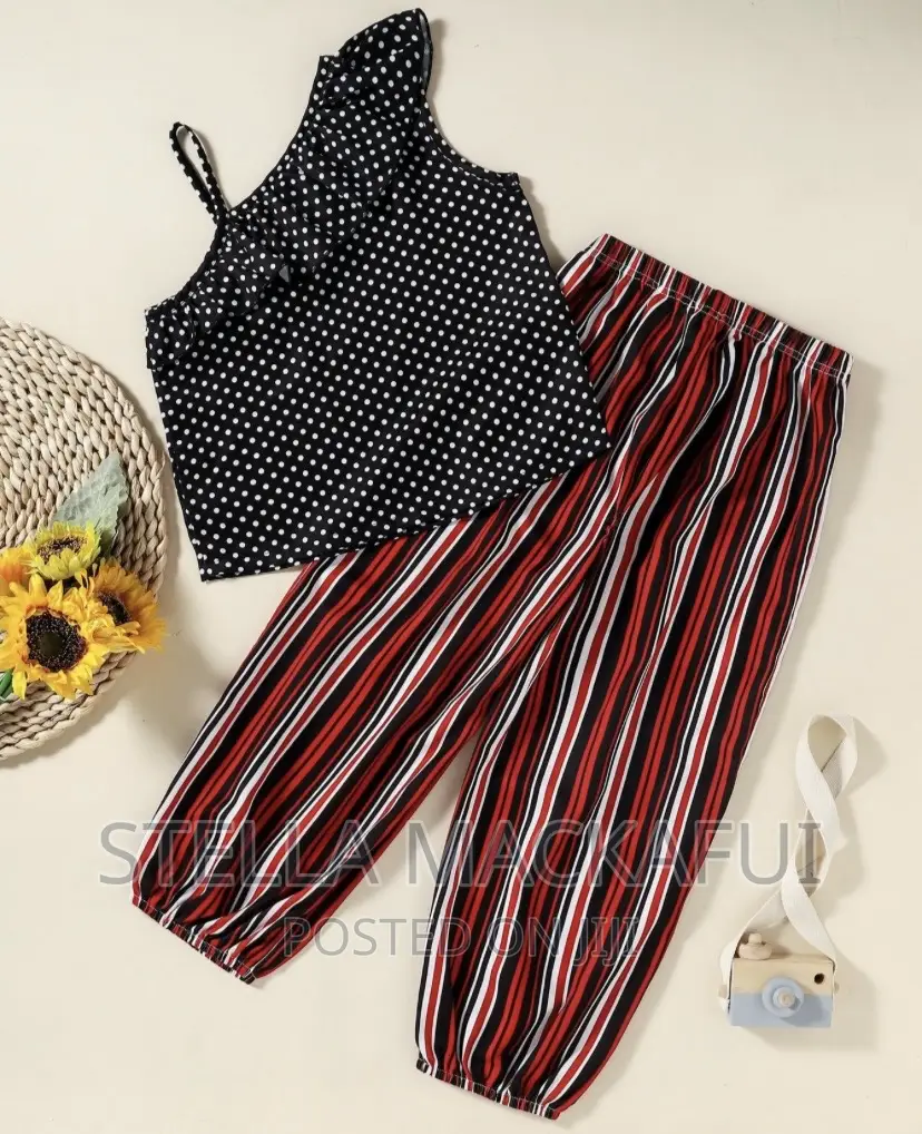 Cute Top With Trousers for 5-6yrs Only