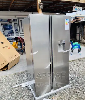 Latest and Affordable TclP520 SBN Side by Side Fridge(607L)