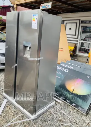 Latest TCL P520 SBN Side by Side Refrigerator(607ltr).