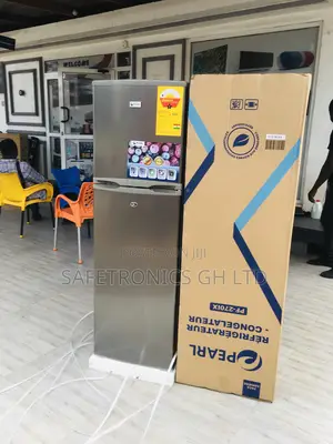  Pearl Fridge Topfreezer PF-270IX Doubledoor 166 Liters 