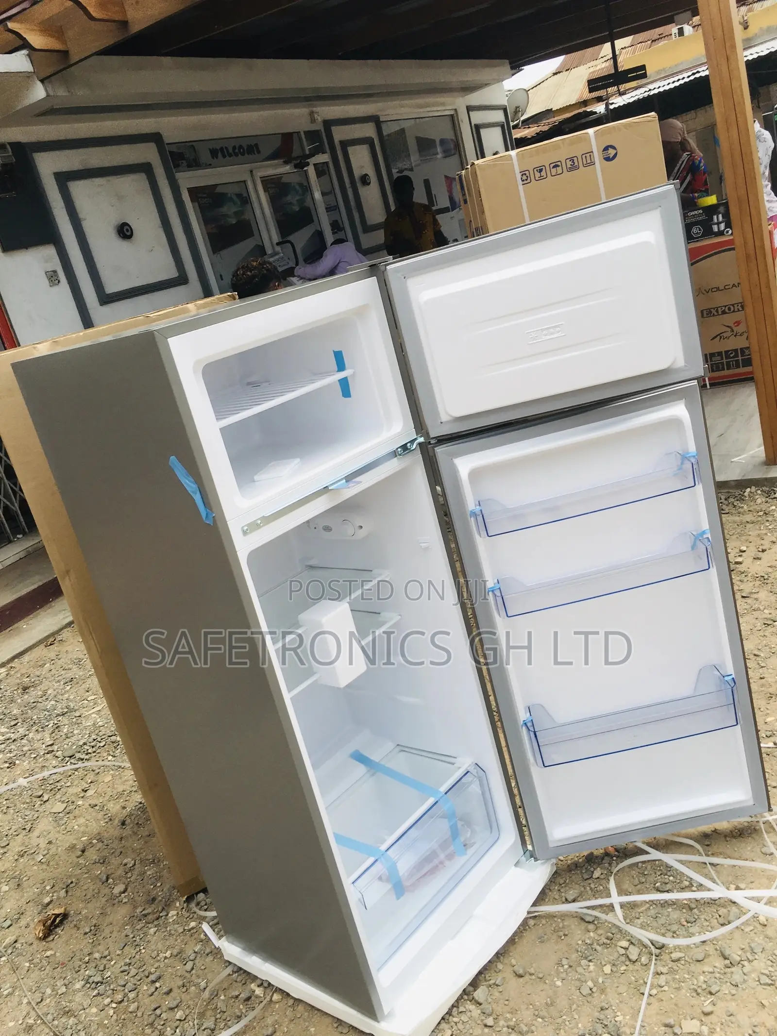 Childlock Pearl 205L PF-250 Doubledoor Topfreezer Fridge 