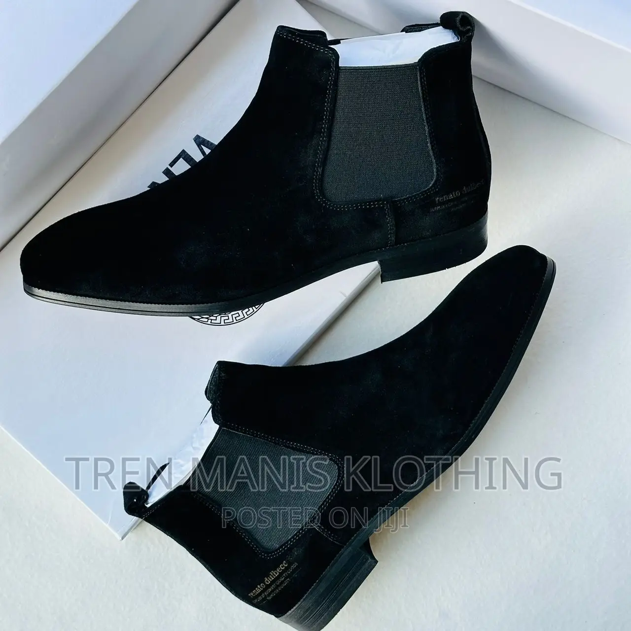 Renato Dulbecc Long Suede Boot Size 39/40