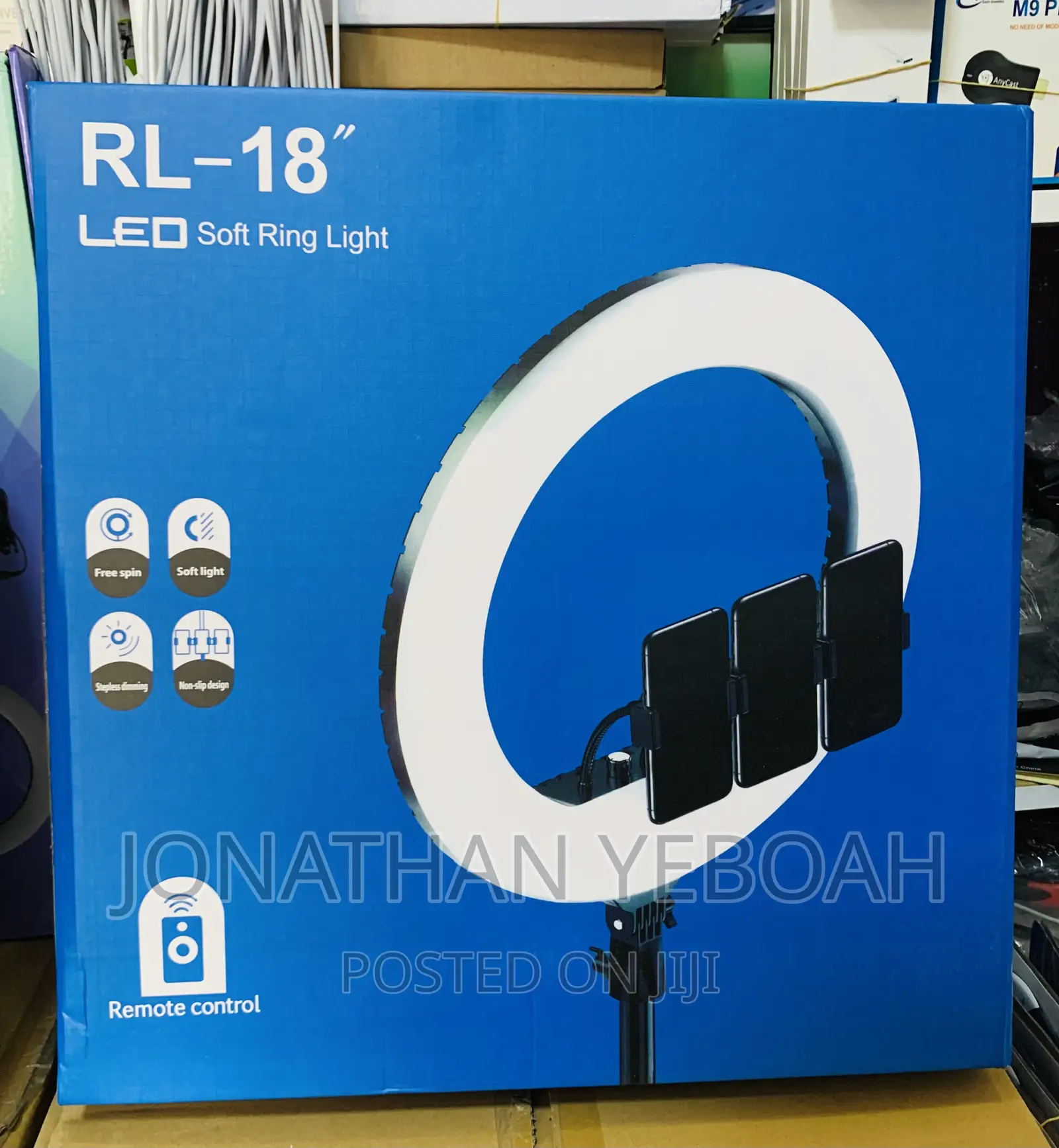 18 Inches Led Ringlight With Stand and Remote