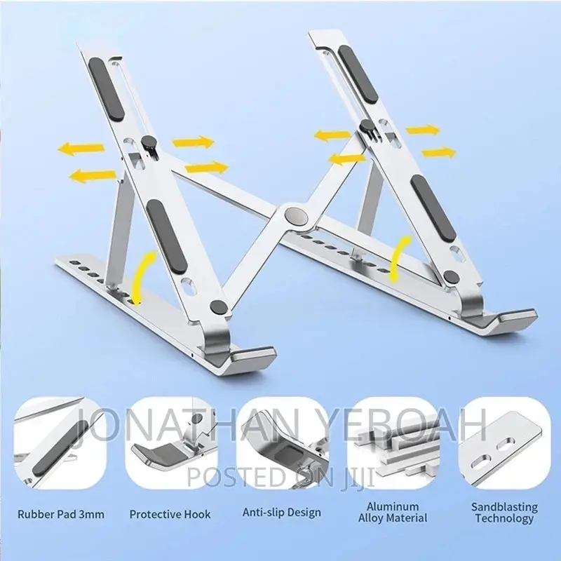 Metallic Laptop Stand