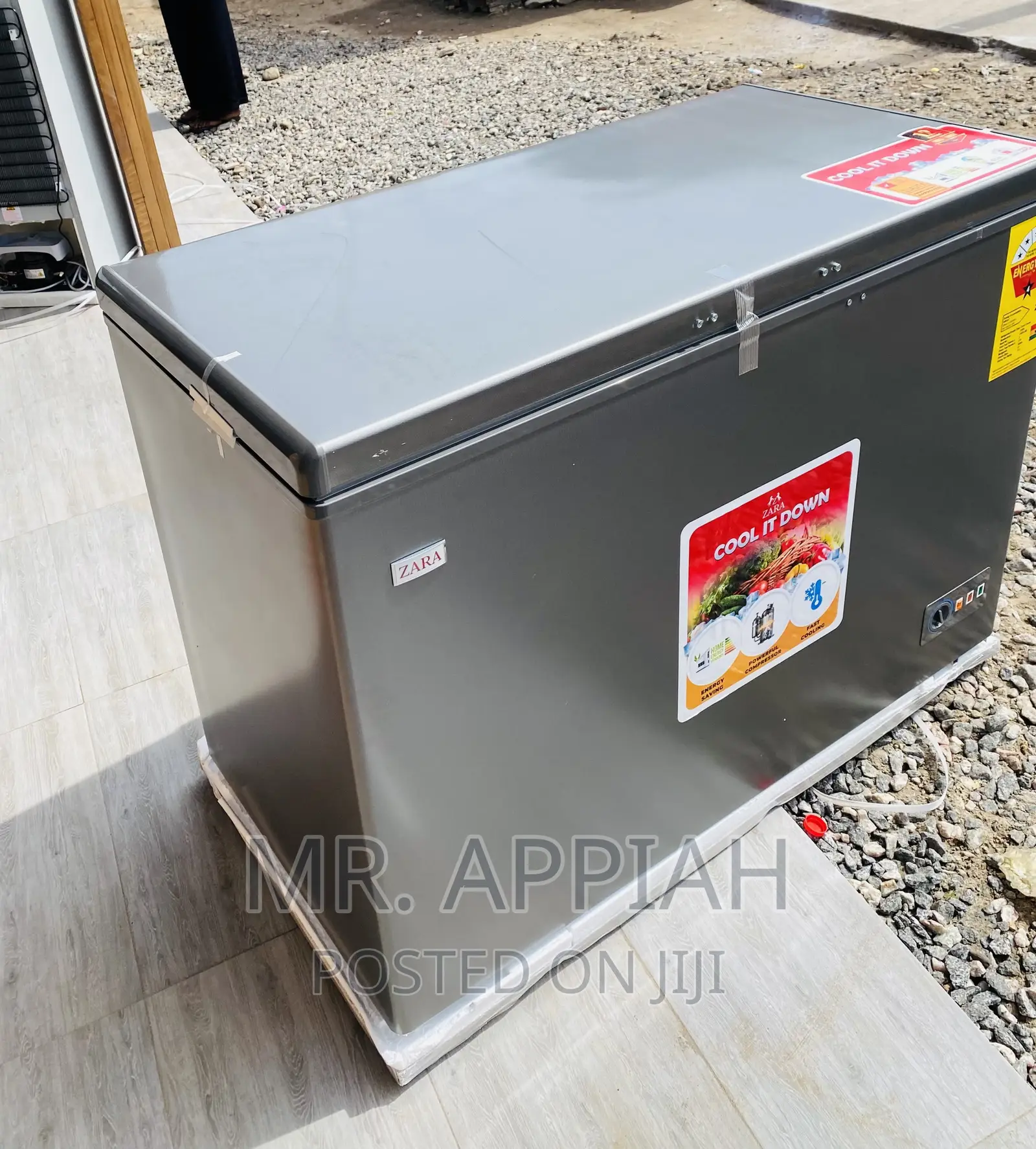 Shop Original Zara 360 Single Door Electric Chest Freezer.
