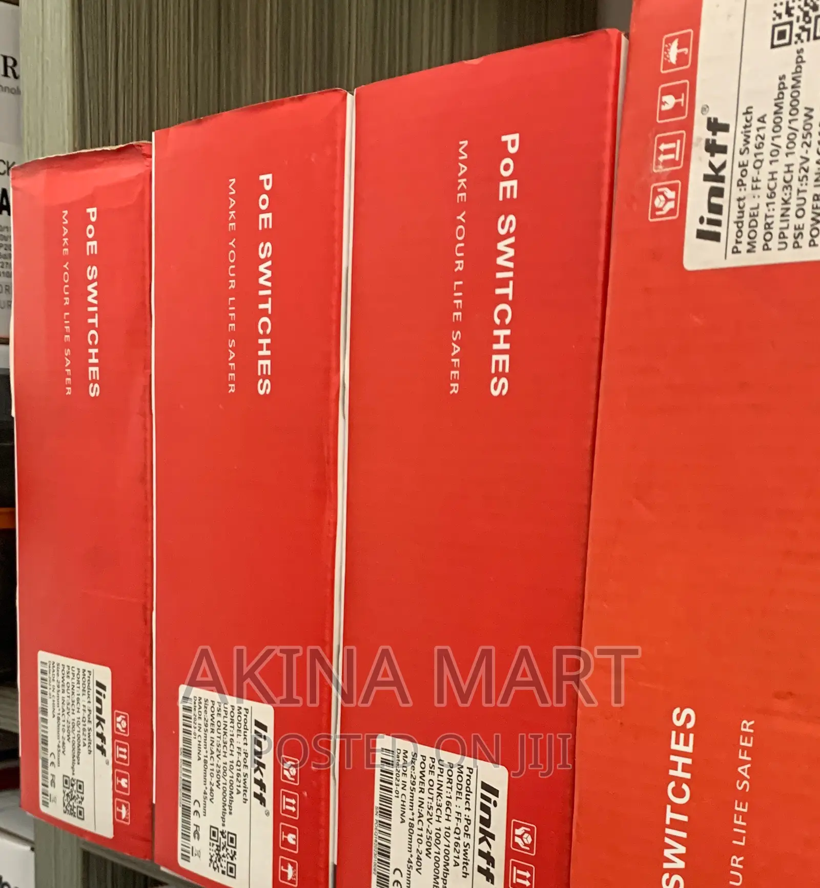 16ch AI POE Switch With 2up Link