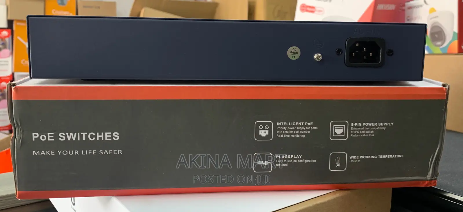 16ch AI POE Switch With 2up Link