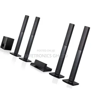 LG Black 5.1CH DVD Home Theatre System LHD655BT Bluetooth