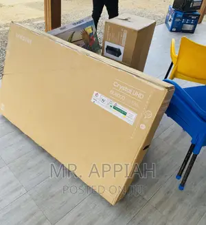 Highly Energy Saving Samsung 55au7022 55” Crystal Uhd Tv.
