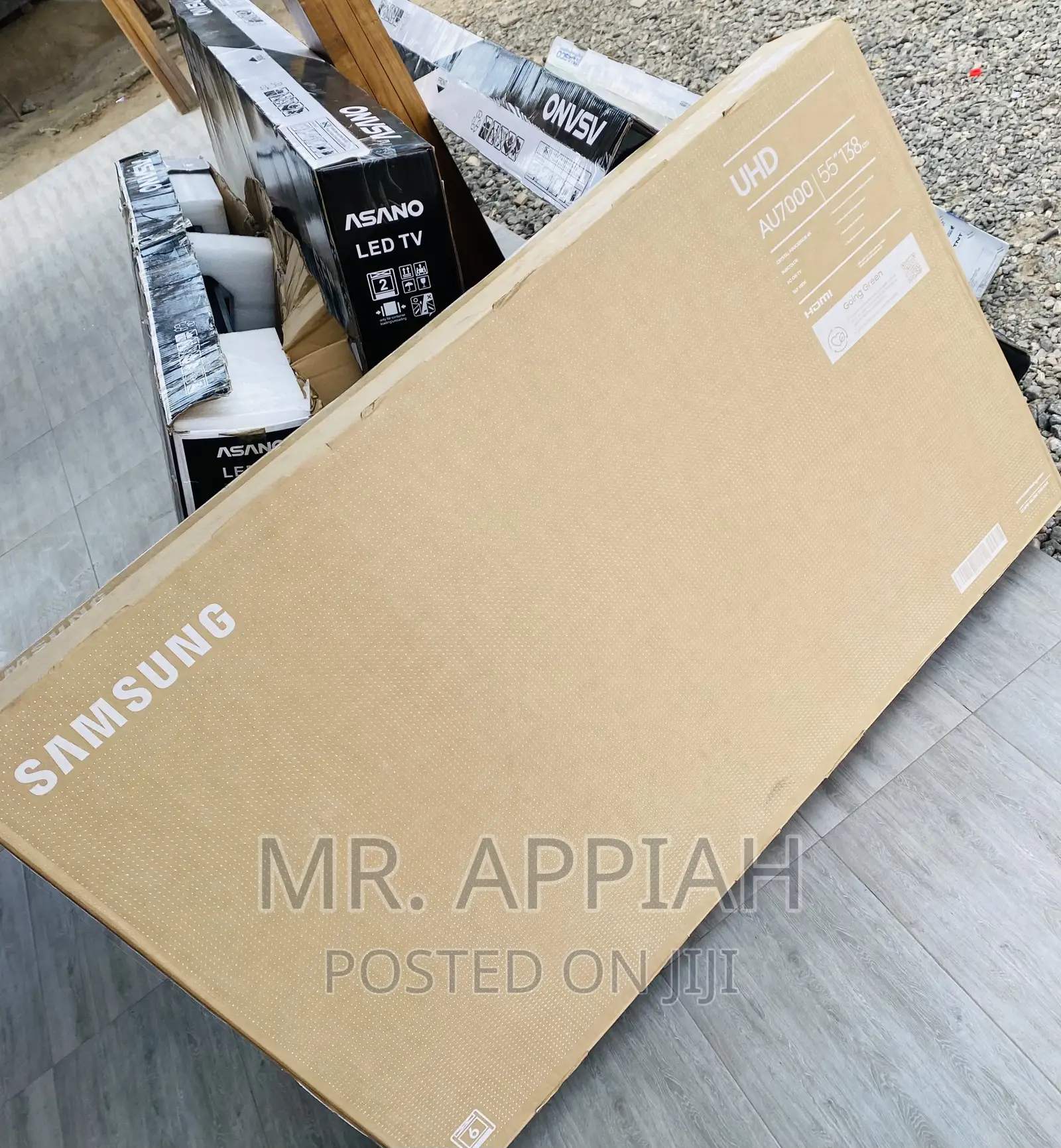 Well Designed Samsung(55cu7172)55” Crystal Uhd Tv,Black.