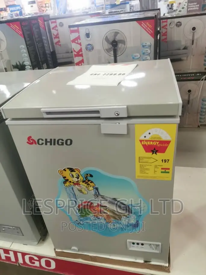 Energy Saving >Chigo 93L Silver Chest Freezer
