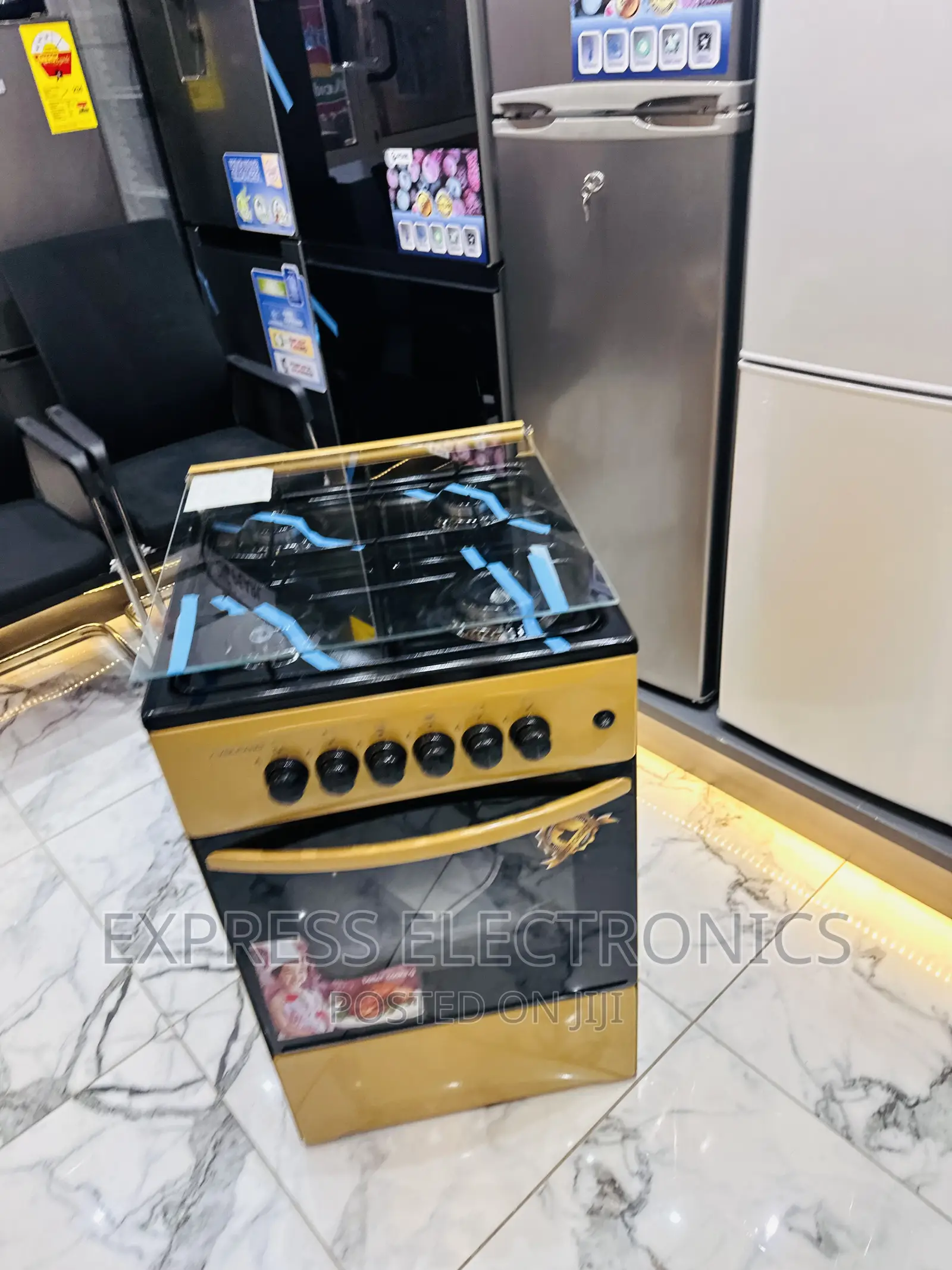 Better Cooking Oven Grill 4burner Golden 50/50