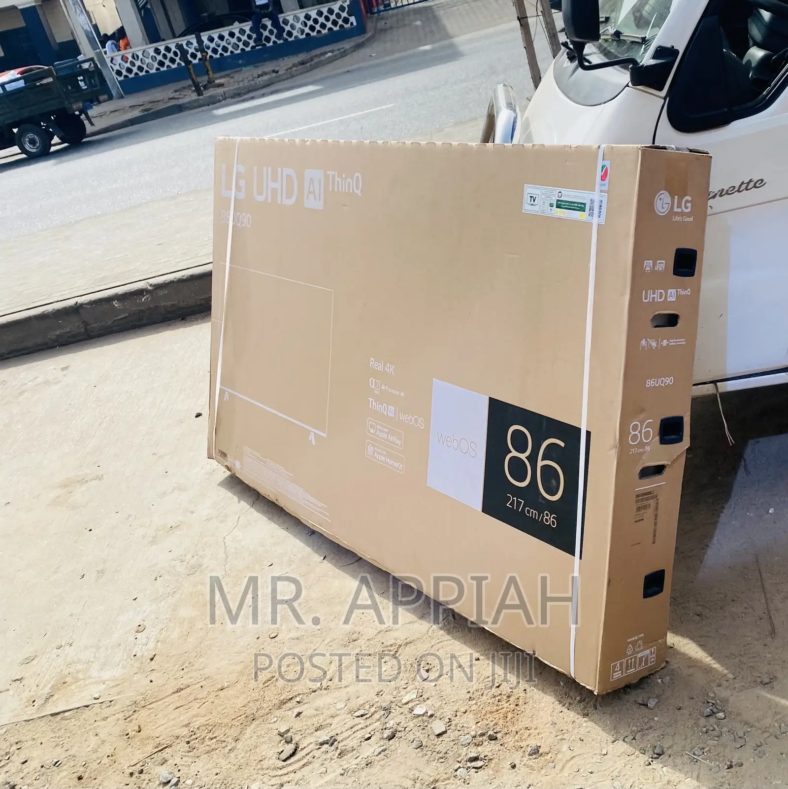 Purchase Original Lg 86ur80003 86” Uhd Smart Tv(Black).