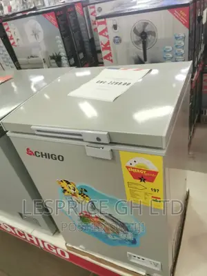 Chigo 93L Silver Chest Freezer