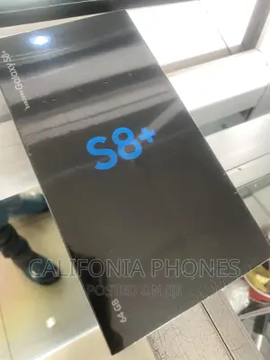 New Samsung Galaxy S8 Plus 128 GB Black