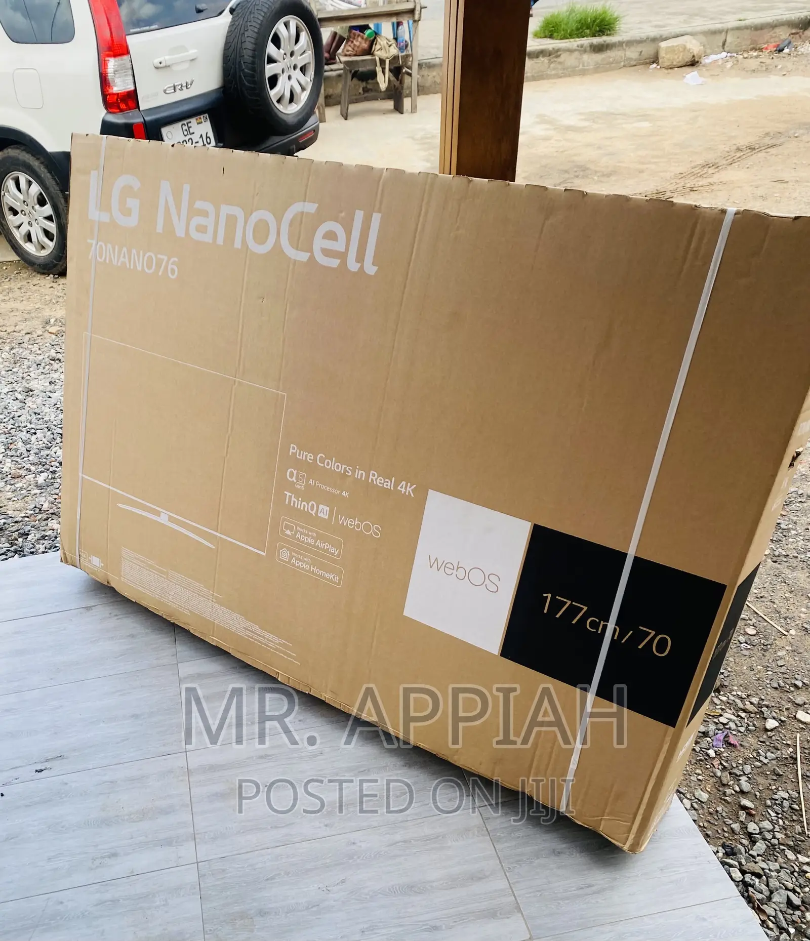 Latest LG 70NANO763 70 Inch Uhd Smart LED Tv(Black).