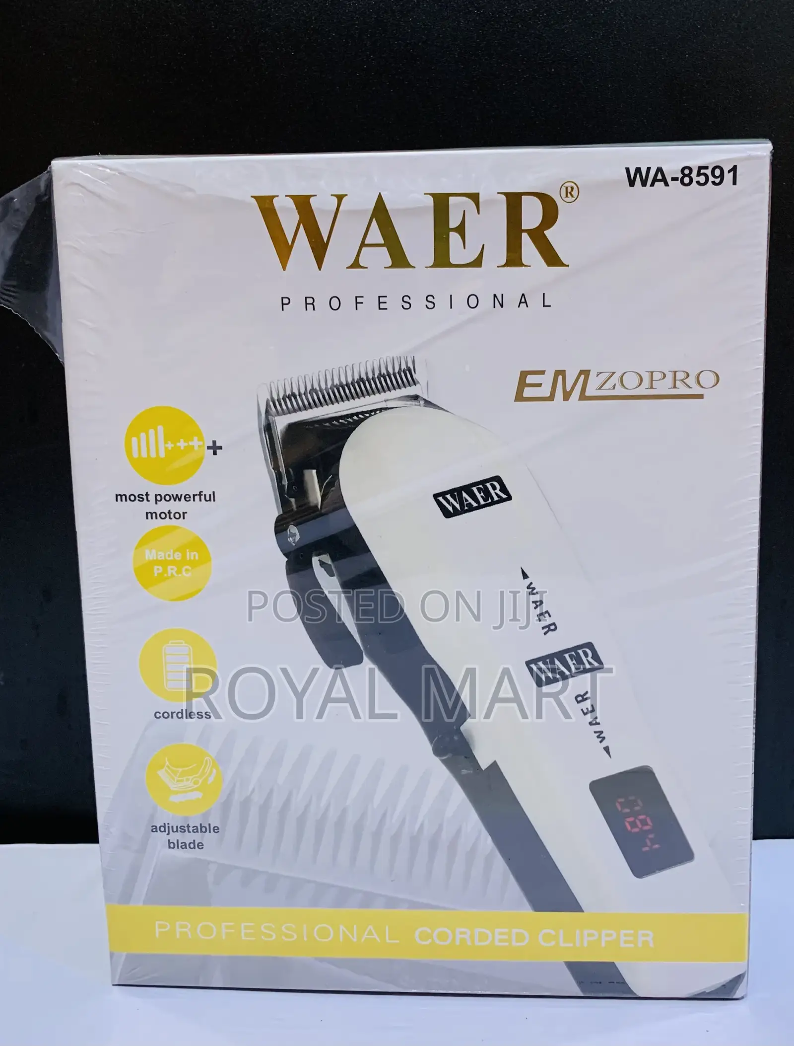 Professional Rechargeable Hair Clipper