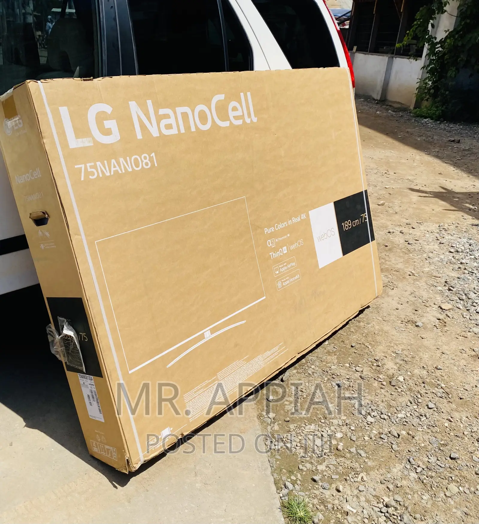 Buy Authentic LG70NANO763 70 Inch Nanocell Smart Tv(Black)