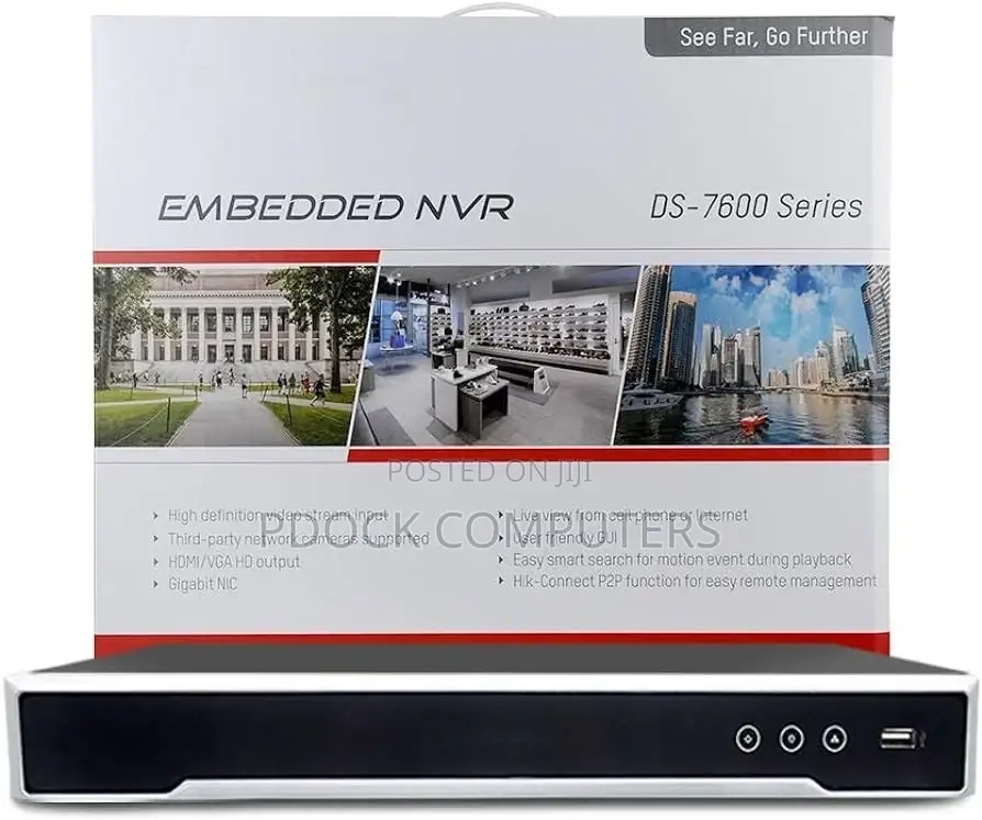 Hikvision 16 Channel NVR Poe Support Up to 8mp
