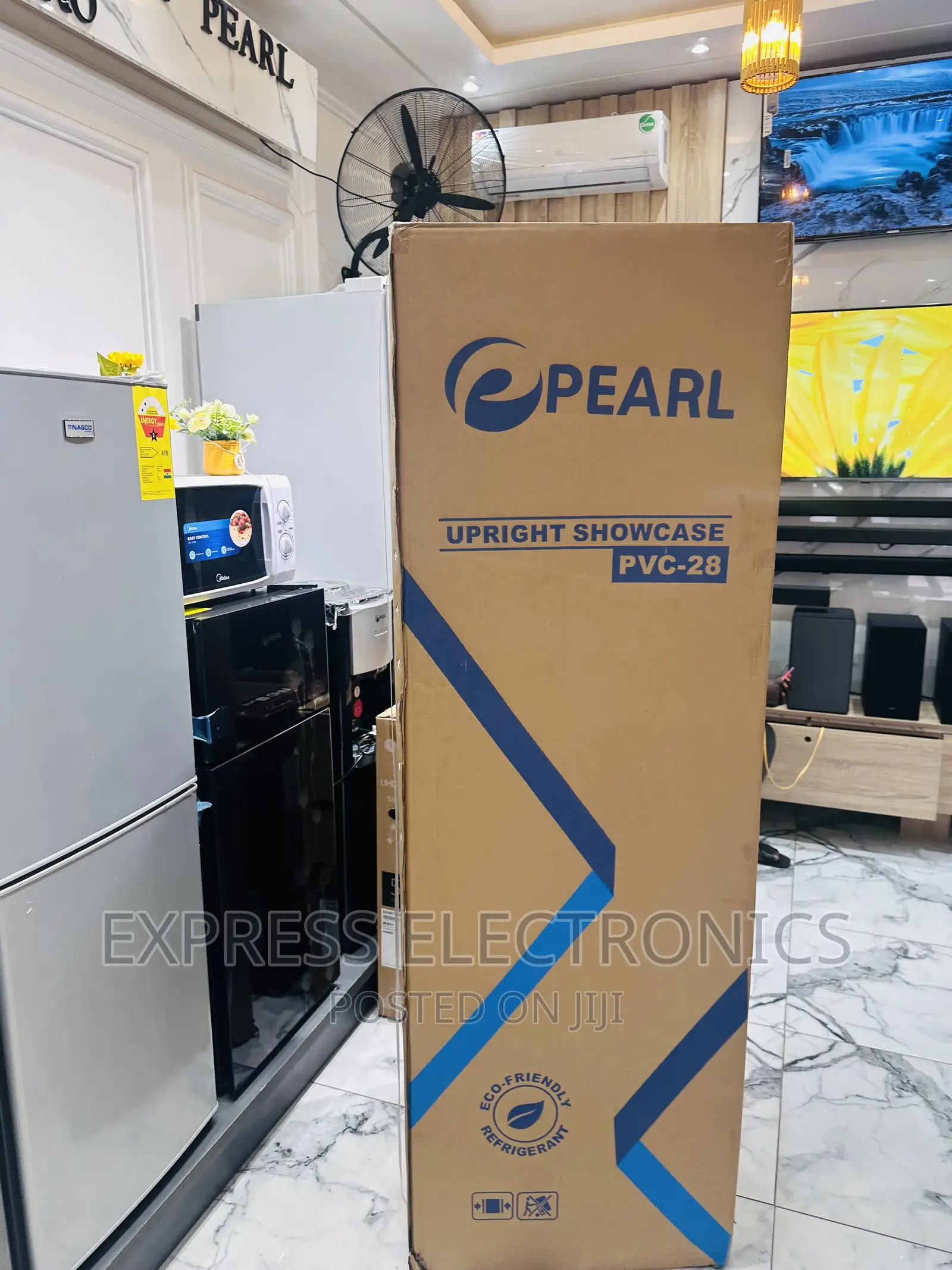 Chill Best Display Fridge Pearl Single Door PVC-28