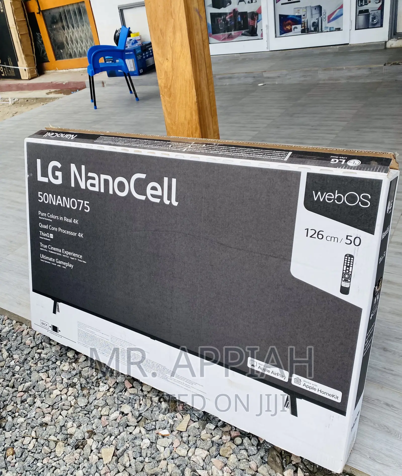 Brand New LG 50NANO756 50 Inch Nanocell Uhd Smar Tv(Black).