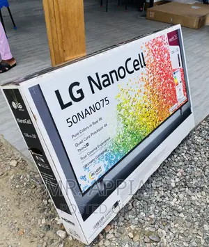 Energy Sufficient LG 50NANO756 50” Nanocell Smart Tv(Black)