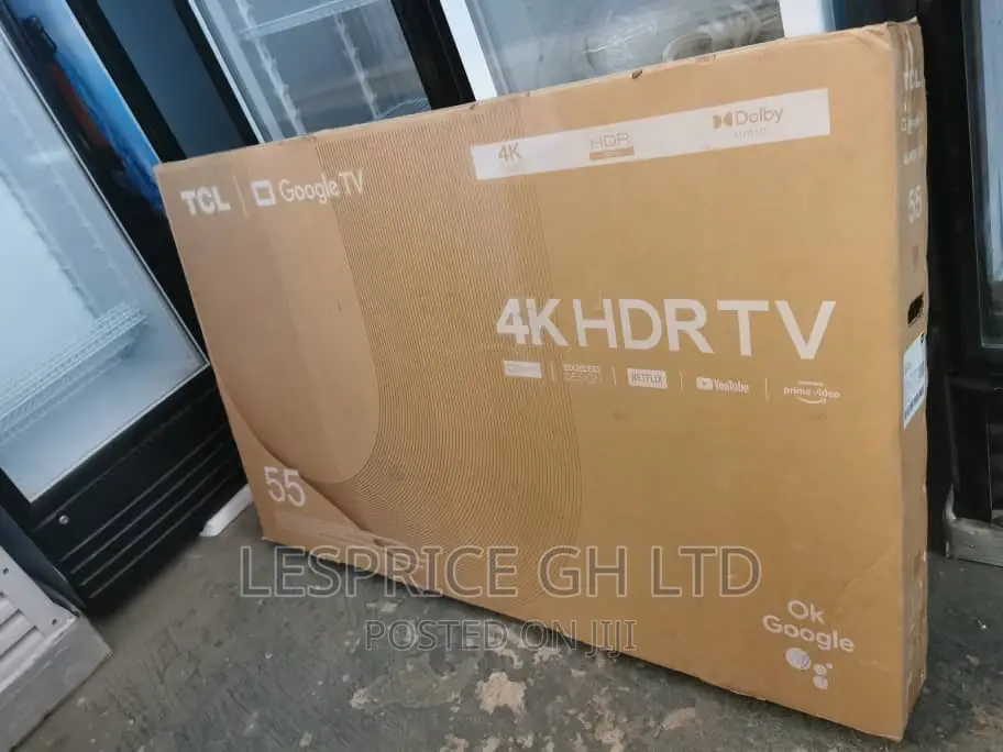 Ultra Modern ~TCL 55” Android Smart HDRTV