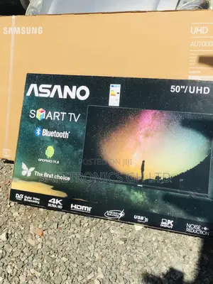 UHD LED Asano Black Smart 50 Inches Electric Tv